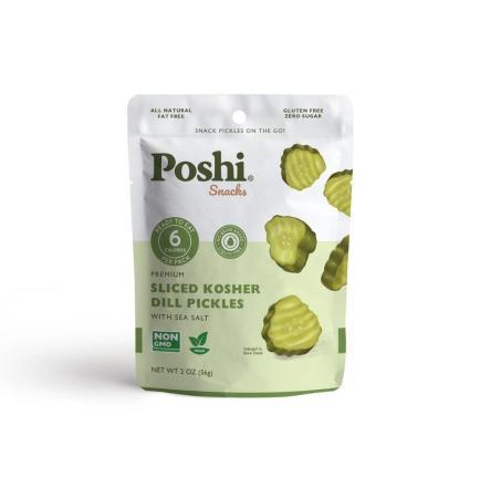 POSHI - Sliced Kosher Dill Pickles 2 oz