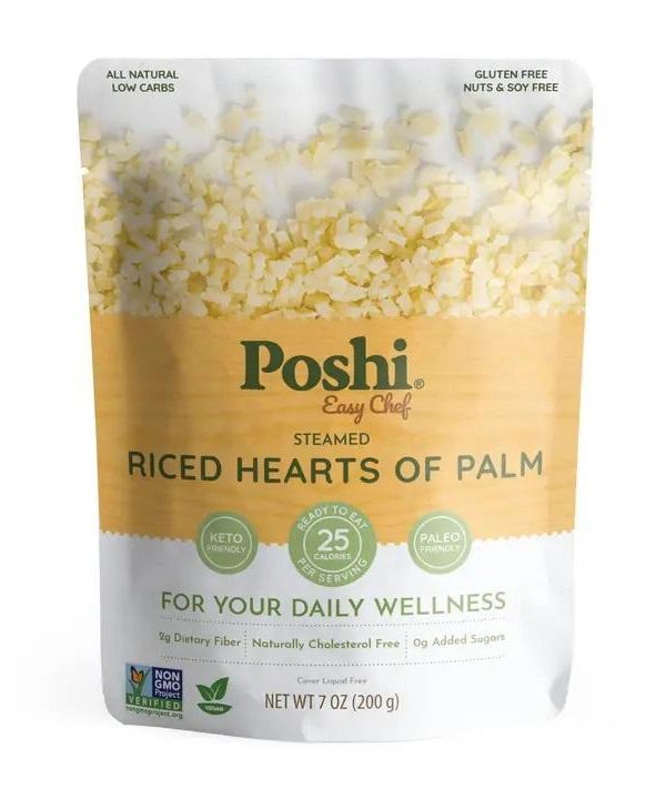 Poshi - Steamed Riced Heart of Palm 7oz