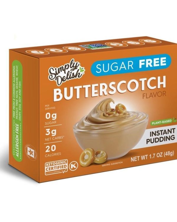 Simply Delish Butterscotch Pudding - 1.7oz