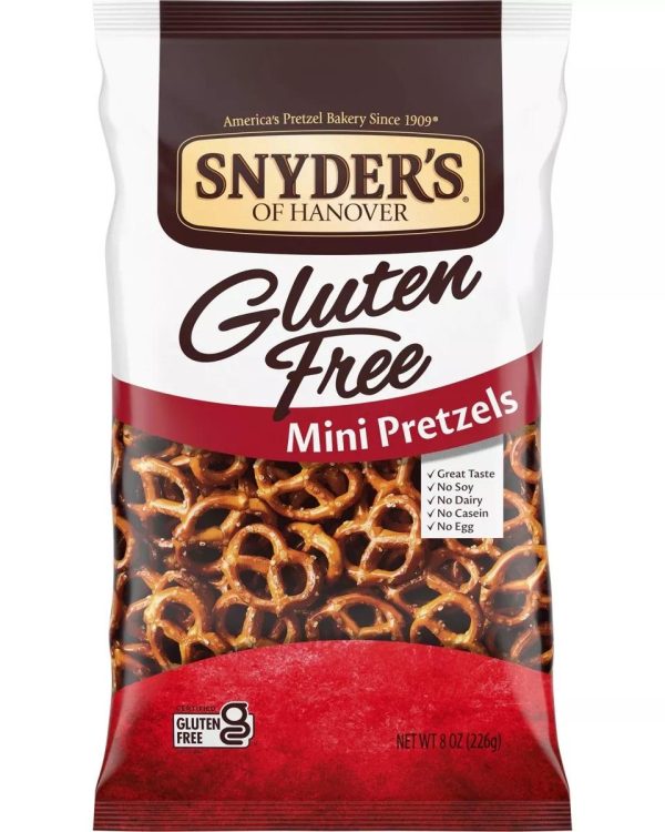Snyder's Of Hanover, Mini Pretzels Gluten Free-8oz