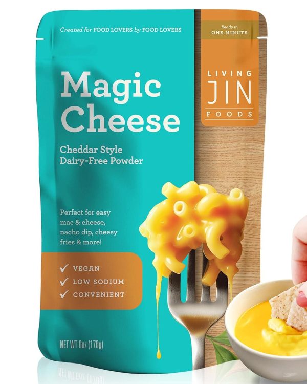 Magic Cheese Vegan Dairy Free Mac & Nacho Cheese Dip Powder- 6oz